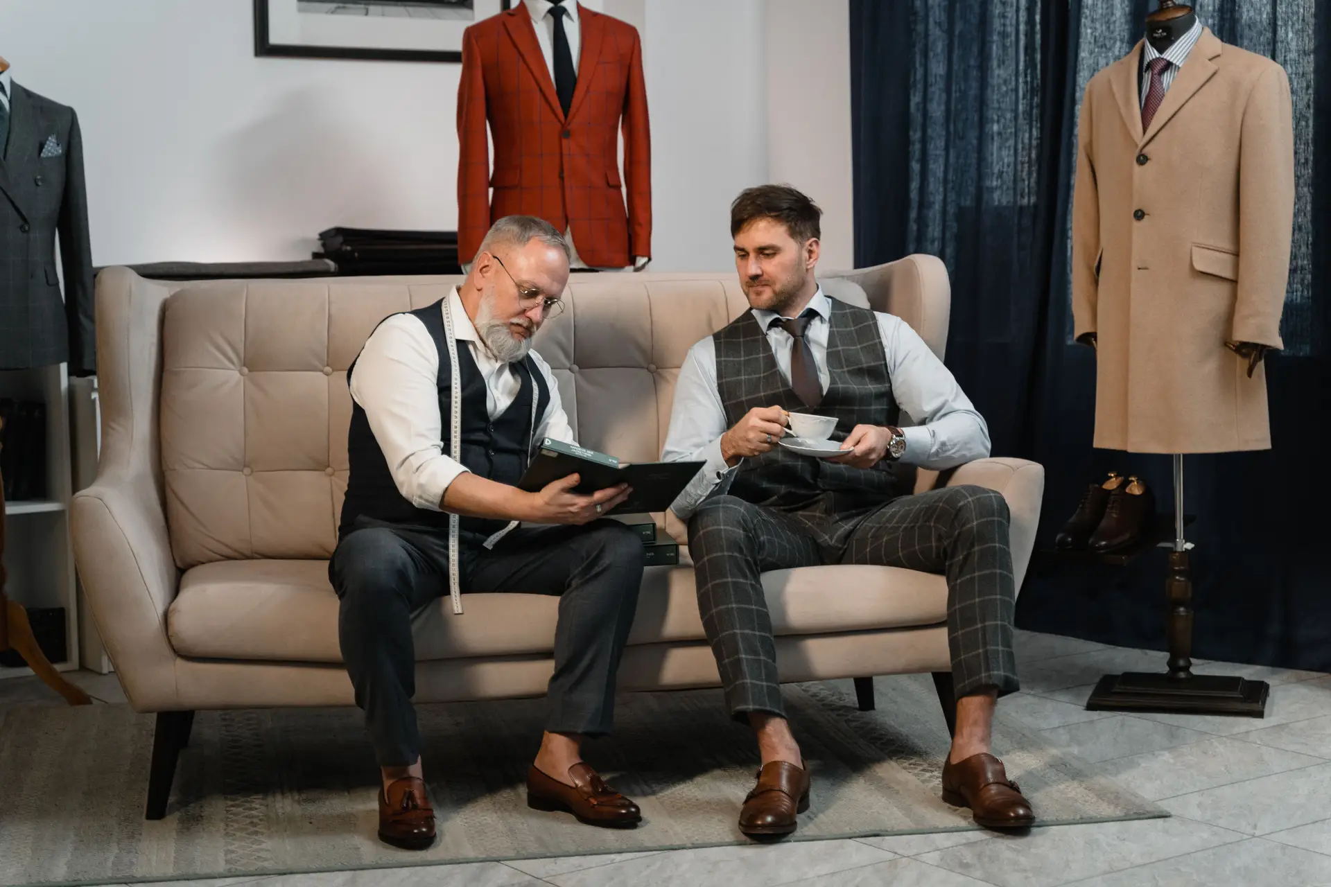 Elegantes Atelier-Interieur in Wien