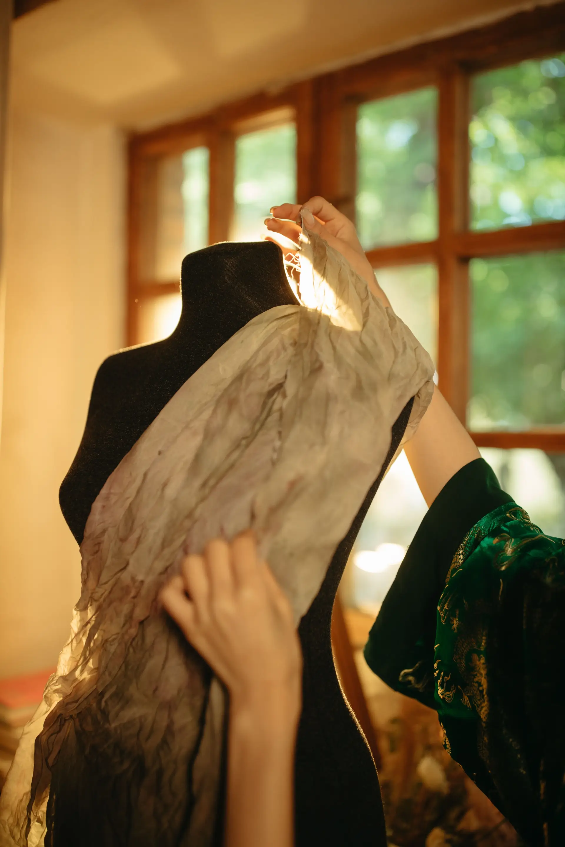 Handwerkliche Details im Atelier
